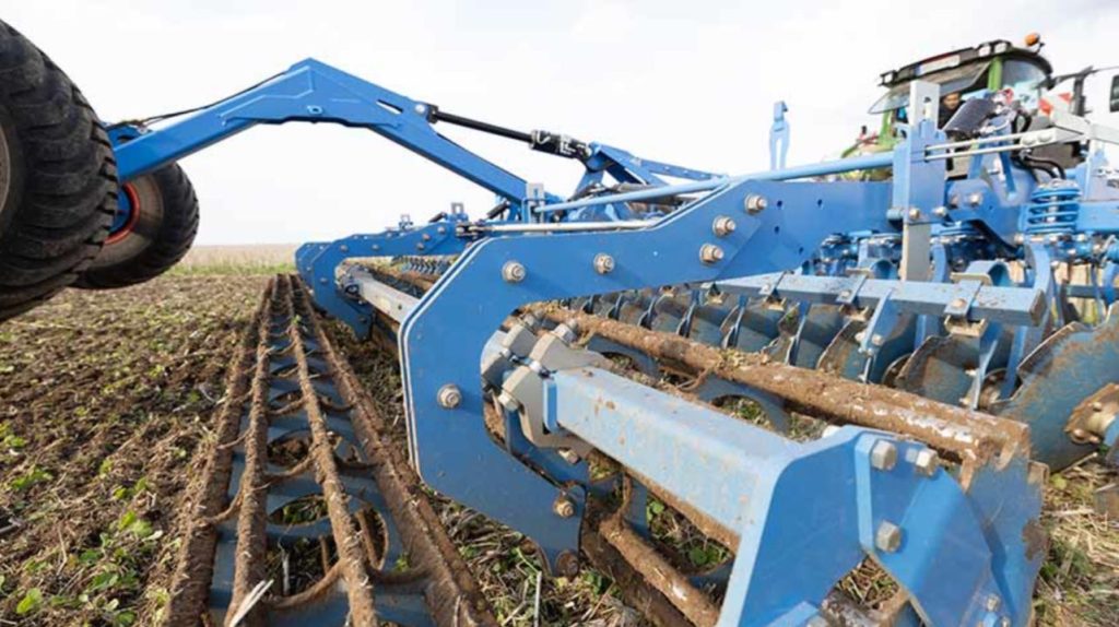 noticias maquinaria Nuevas gradas de disco compactas Rubin 10 de LEMKEN
