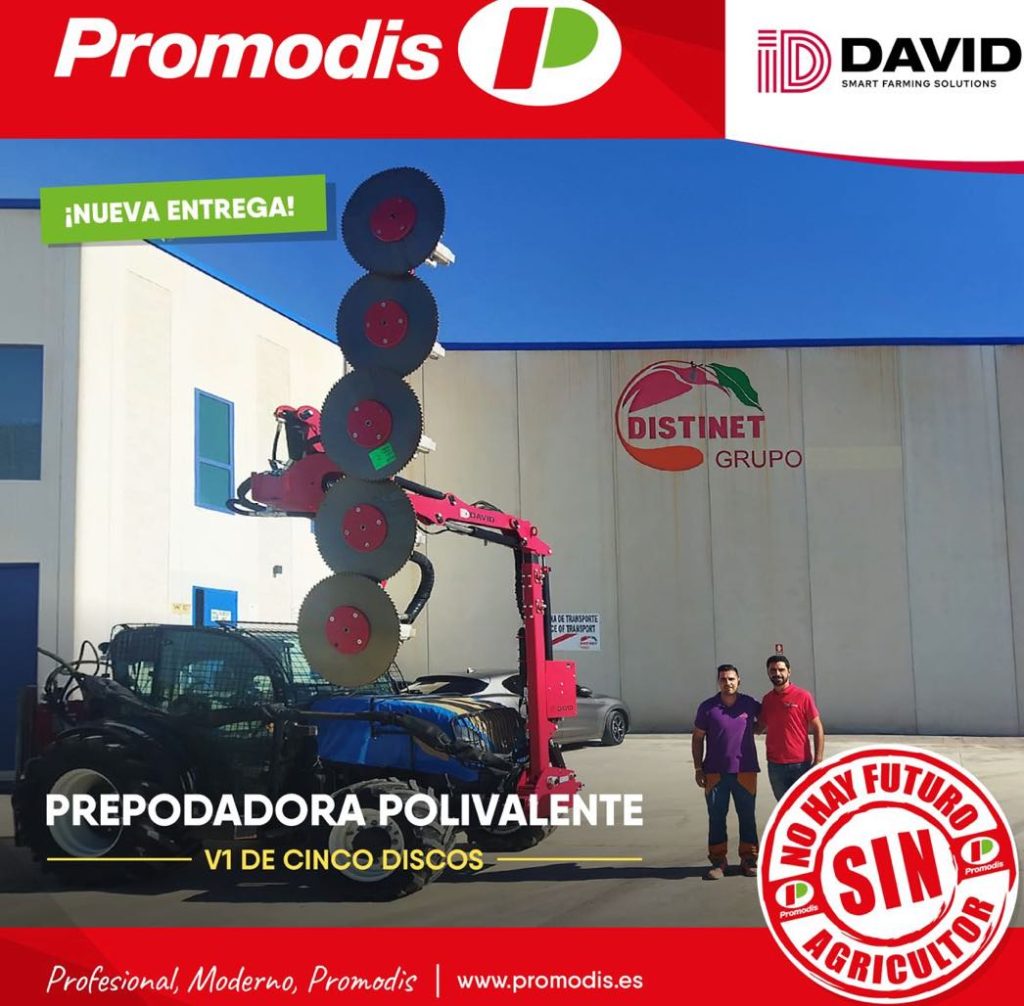 noticias maquinaria Promodis incorpora la prepodadora ID DAVID