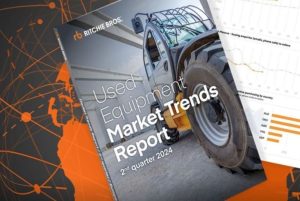 noticias maquinaria Ritchie Bros. publica su informe de tendencias del mercado de equipos usados