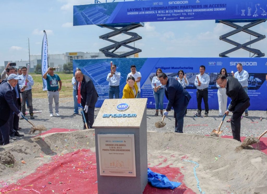 noticias maquinaria Sinoboom Inaugura Nueva Fábrica en Silao, Guanajuato