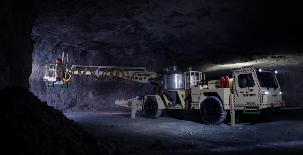 noticia maquinaria Normet presenta avances en MINExpo 2024