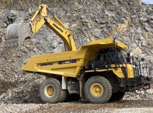 noticias maquinaria El camión Komatsu HD405-8 de Eurovia