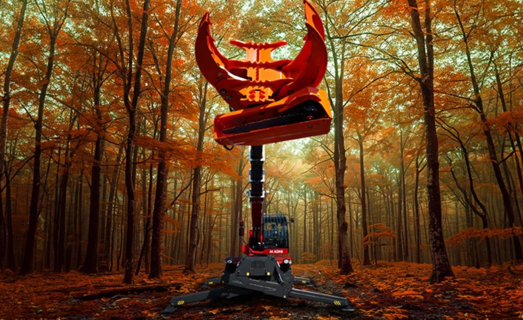 noticias maquinaria El cortador de árboles de Magni