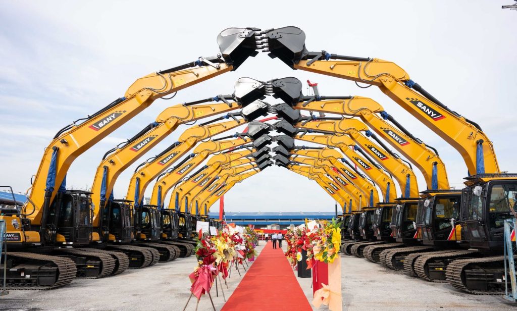 noticias maquinaria Gran Inauguración de SANY en Malasia