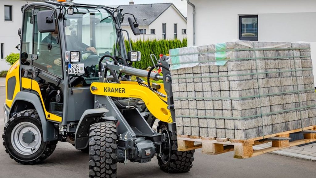 noticias maquinaria Kramer presenta la nueva cargadora sobre ruedas 5045