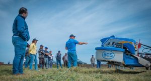 noticias maquinaria Las nuevas segadoras de BCS en su Demotour