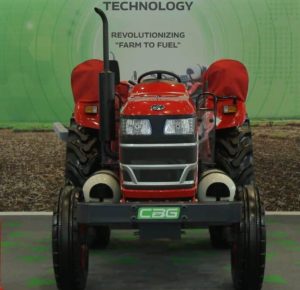noticias maquinaria Mahindra Tractors presenta su tractor impulsado por CBG-2