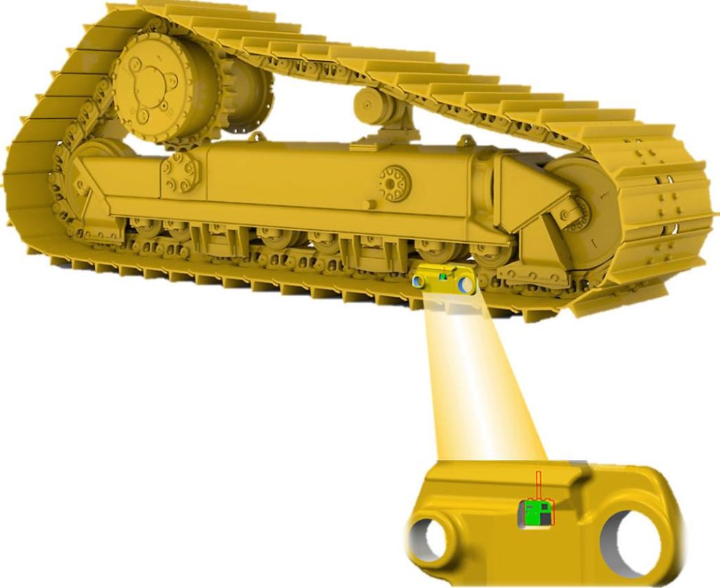 noticias maquinaria Nuevo sensor de desgaste de orugas Cat