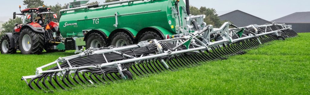 noticias maquinaria Samson presenta nuevas técnicas de aplicacion de fertilizantes
