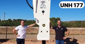 noticias maquinaria BYG Entrega el Martillo Hidráulico ITR UNH 177