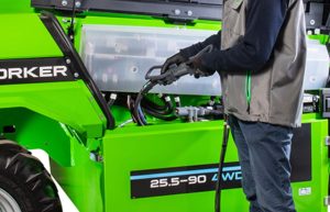 noticias maquinaria El e-WORKER de Merlo incorpora baterías de litio