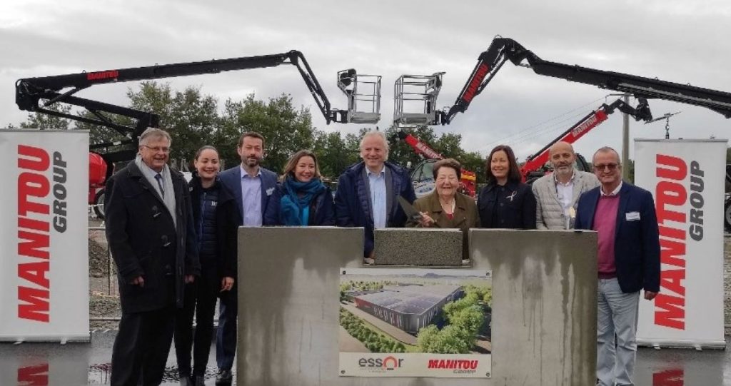 noticias maquinaria Inicio de construcción de la nueva planta de soldadura de Manitou