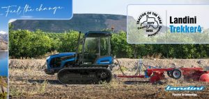 noticias maquinaria Landini Trekker4 MY25 Finalista del Tractor of the Year 2025