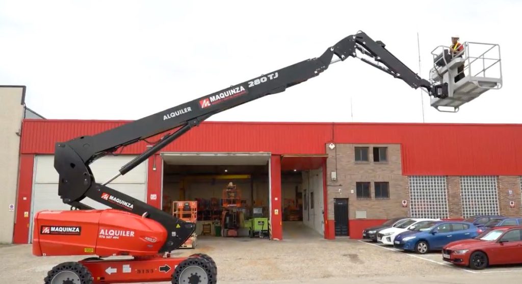 noticias maquinaria Maquinza amplía su parque con la Manitou 280TJ