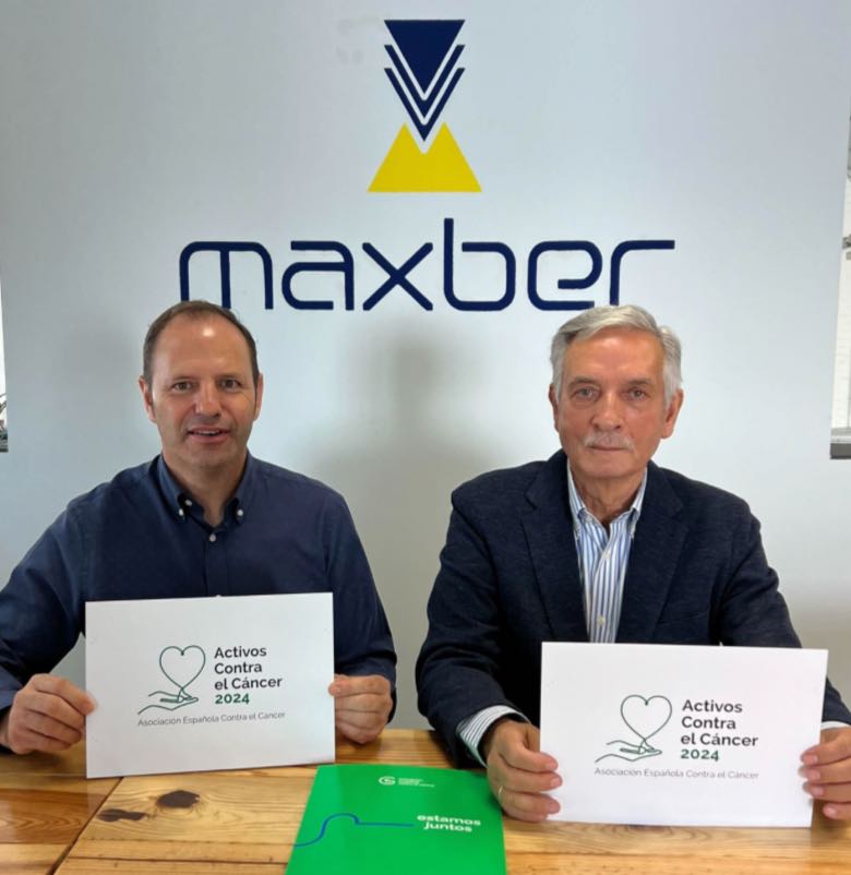 noticias maquinaria Maxber se convierte en Empresa Activa Contra el Cáncer