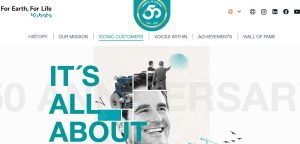 noticias maquinaria Nueva Web del 50 Aniversario de Kubota
