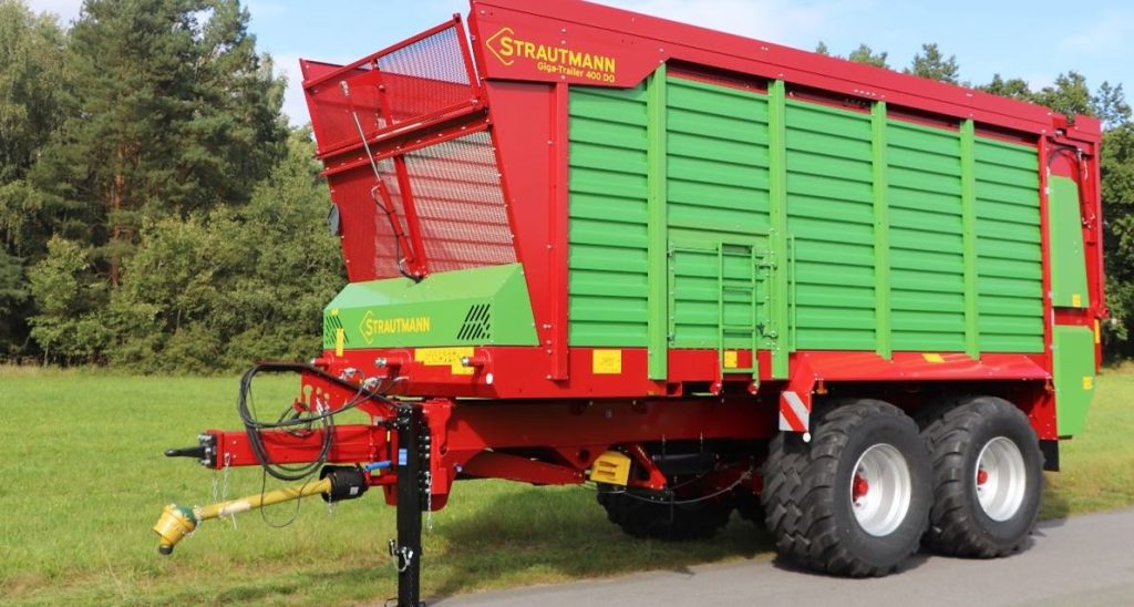 noticias maquinaria Nuevas características del remolque Strautmann Giga-Trailer