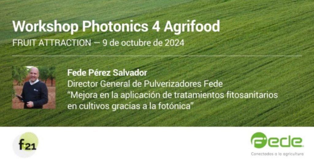 noticias maquinaria Pulverizadores Fede en Fruit Attraction 2024