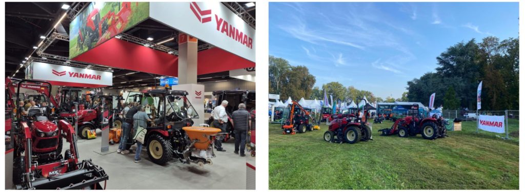noticias maquinaria Yanmar presente en GaLaBau y Salonvert