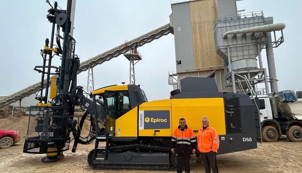 noticias maquinaria DTH adquiere un FlexiROC D50 de Epiroc