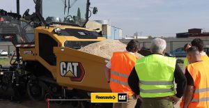 noticias maquinaria Finanzauto realiza demostraciones de la pavimentadora Cat® AP555