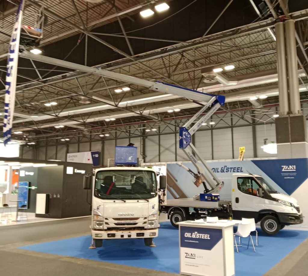 noticias maquinaria Oil & Steel presenta sus innovaciones con ZaniLift en Matelec 2024