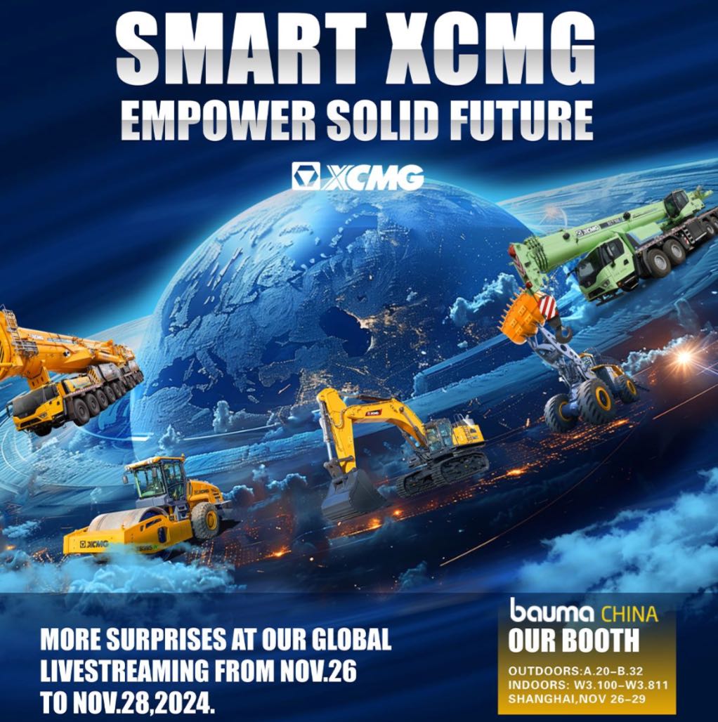 noticias maquinaria XCMG Presenta Innovación en la Bauma CHINA 2024