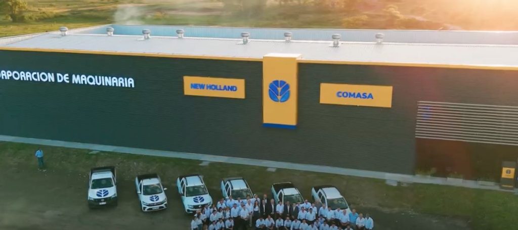 noticias maquianria New Holland inaugura la primera sucursal Smart Dealer en Uruguay