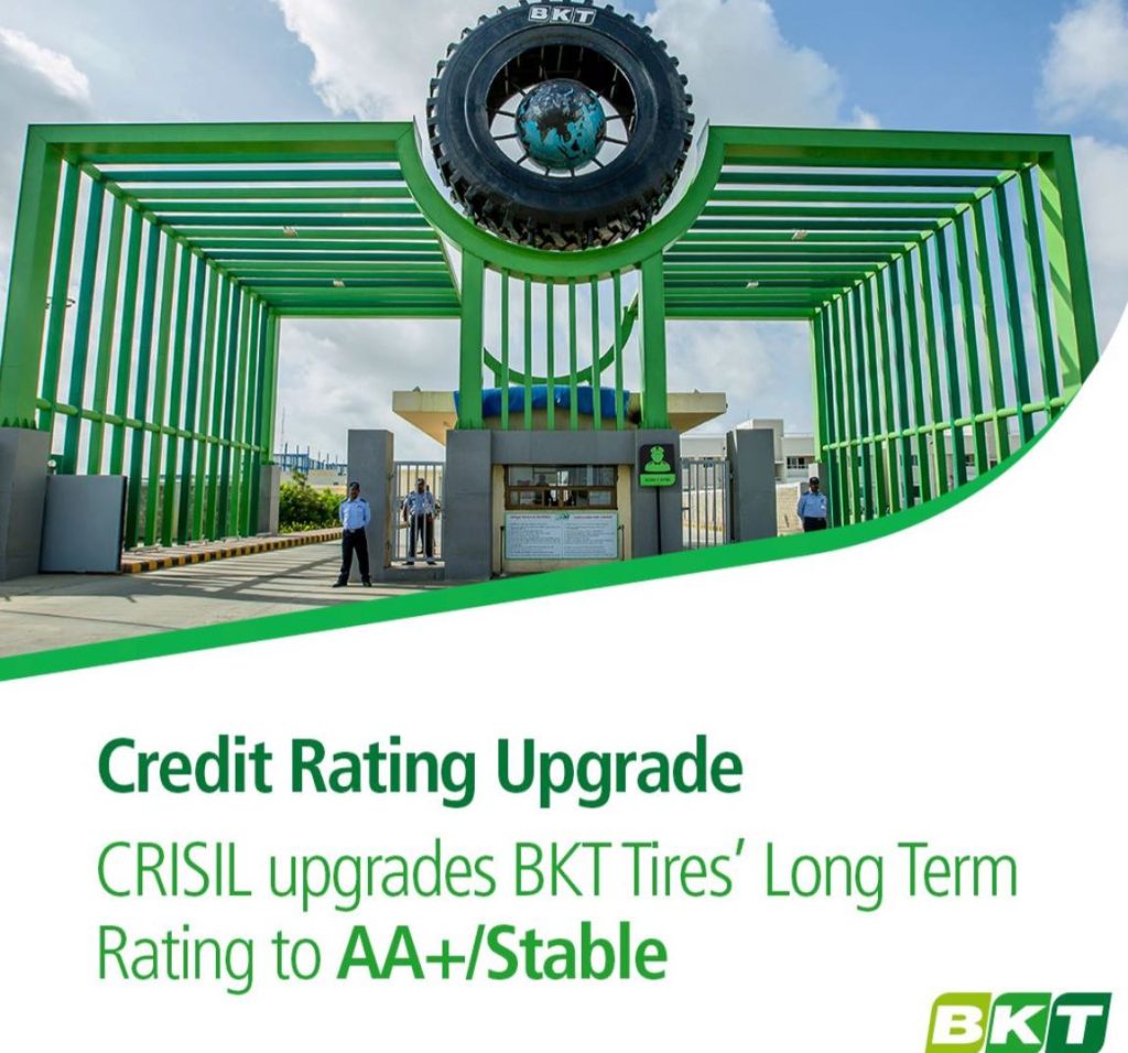 noticias maquinaria BKT Tires Celebra una Mejora en su Calificación Crediticia