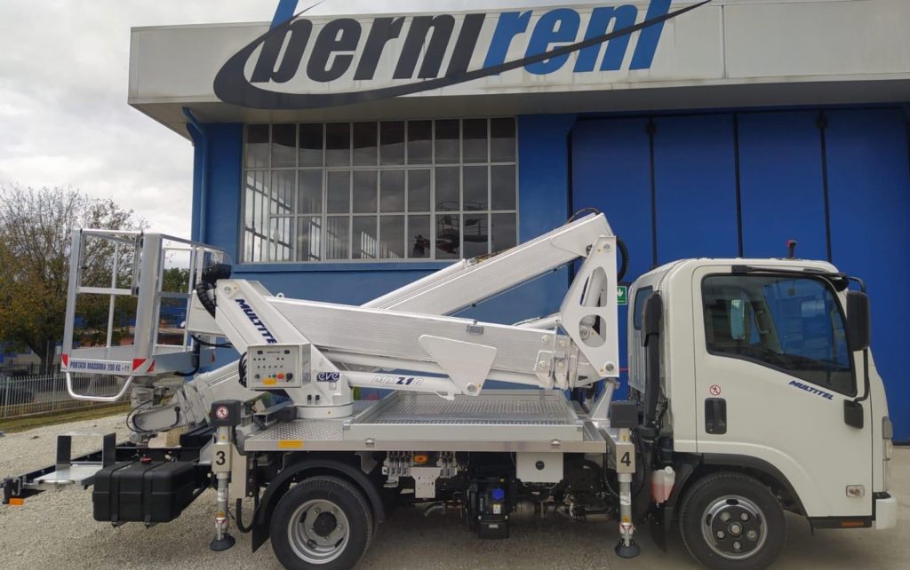 noticias maquinaria Berni Rent espera su nuevo MXE 160 PICK UP Multitel Pagliero