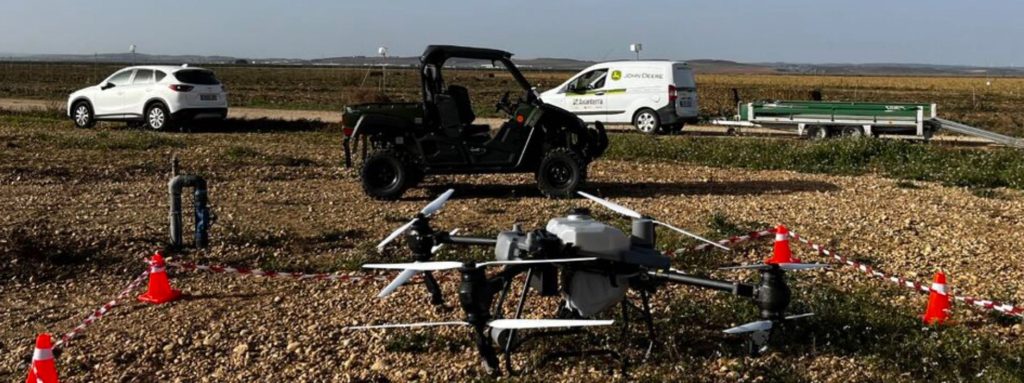 noticias maquinaria Demos de Avanterra en Albacete con Drones de alta tecnología