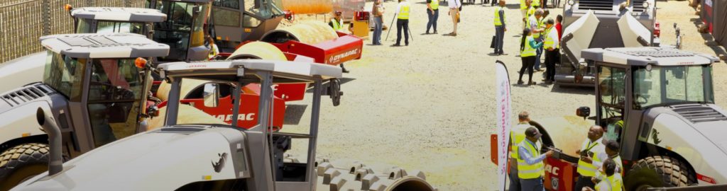 noticias maquinaria Dynapac lanza los compactadores de suelo Rhino en Sudáfrica