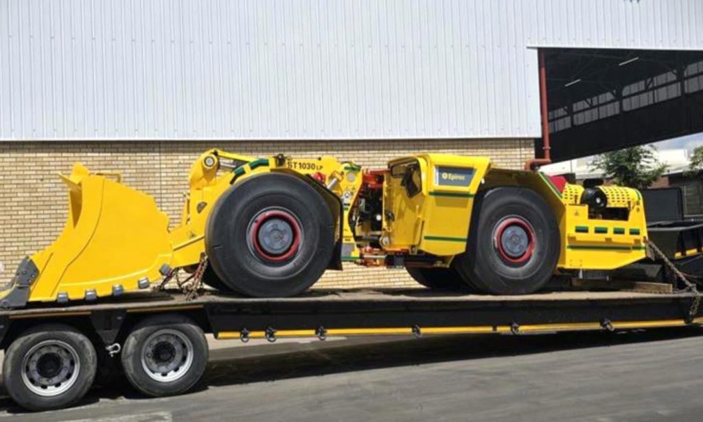 noticias maquinaria El nuevo ST1030LP Scooptram de Epiroc para Zimbabue