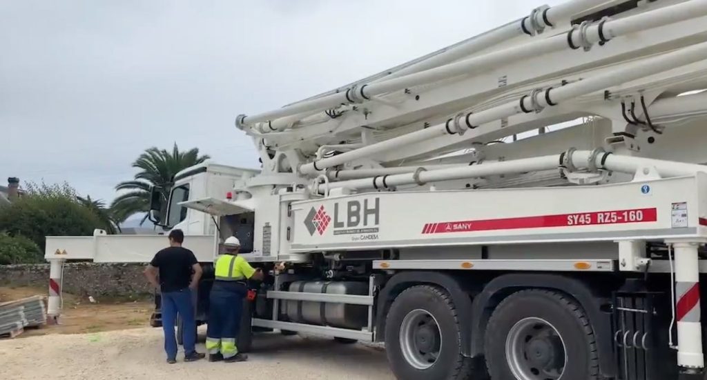 noticias maquinaria Entrega y puesta en marcha de la SANY SY45 RZ5-160