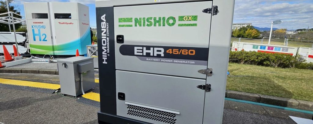 noticias maquinaria HIMOINSA lleva su tecnología EHR al Rally de Japón