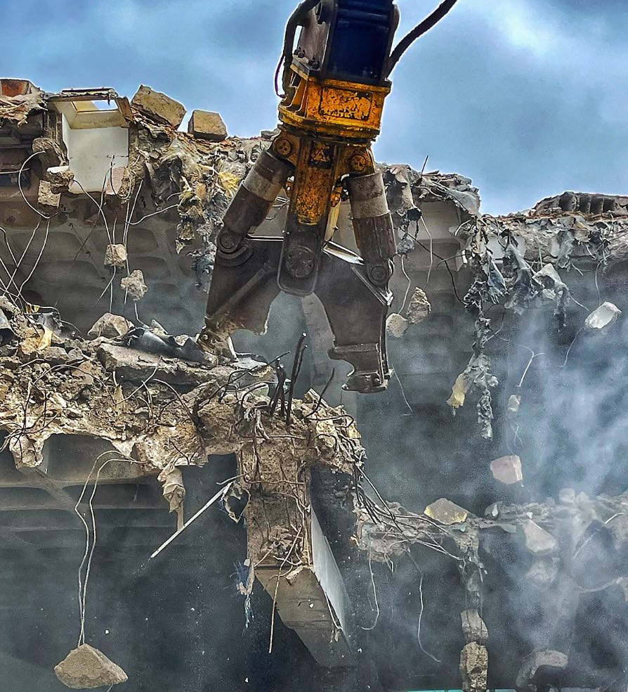 noticias maquinaria Herramientas de demolición silenciosa de Epiroc
