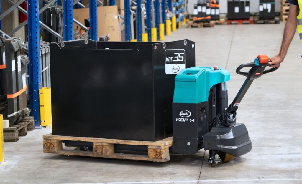 noticias maquinaria La nueva transpaleta KBP 14-20 de Baoli