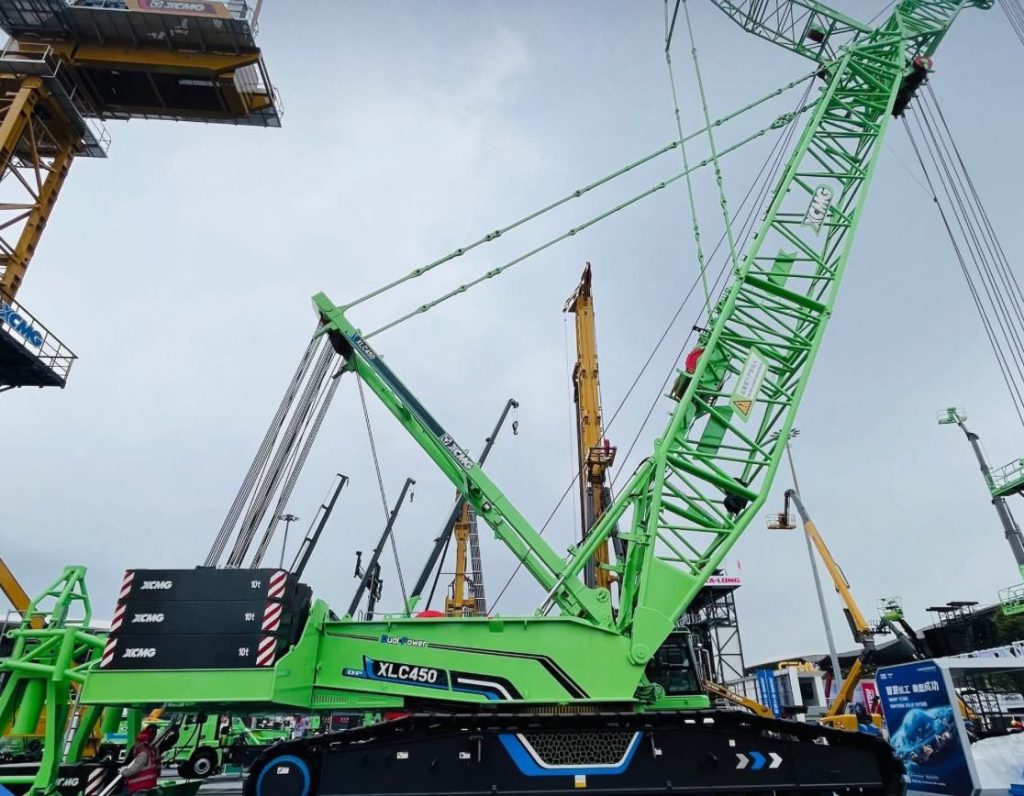 noticias maquinaria Las nuevas grúas de XCMG en Bauma China 2024