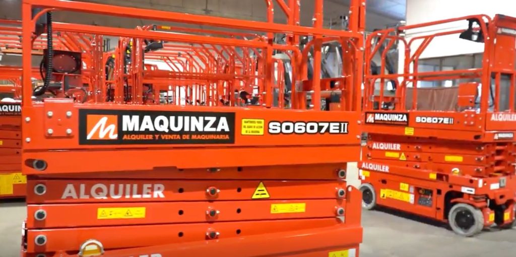 noticias maquinaria Maquinza incorpora las plataformas LGMG S0607EII