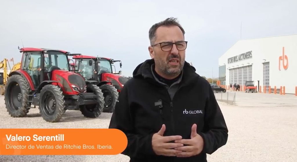 noticias maquinaria Ritchie Bros. Iberia, Valero Serentill