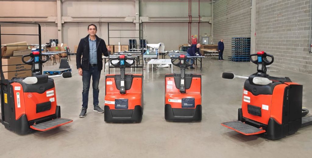 noticias maquinaria Toyota Material Handling España colabora con el Gran Recapte del Banco de Alimentos