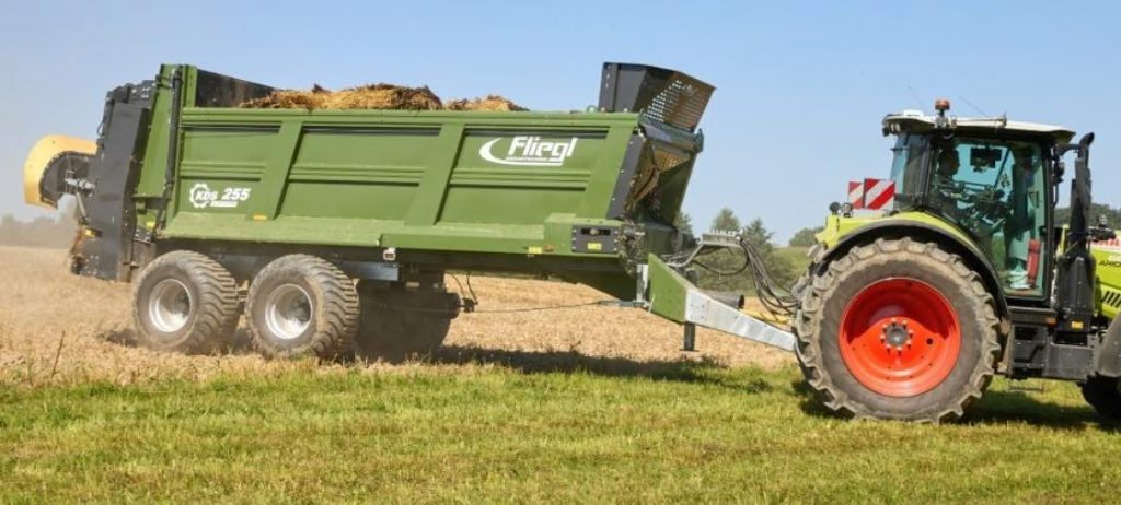 noticias maquinaria Fliegl presenta el esparcidor KDS 255 Muck Control