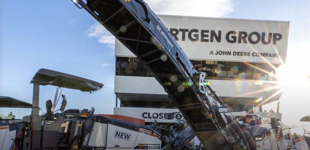 noticias maquinaria Innovación y sostenibilidad de WIRTGEN Group en Bauma 2025
