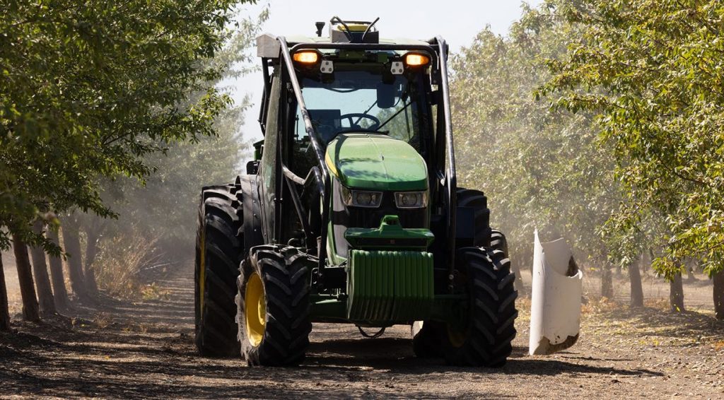 noticias maquinaria John Deere presenta nueva maquinaria y tecnología autónoma en CES 2025