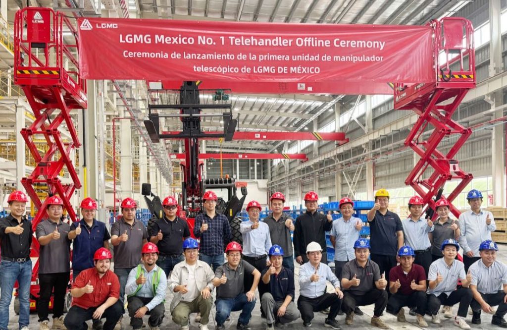 noticias maquinaria LGMG México inicia producción del manipulador H1056