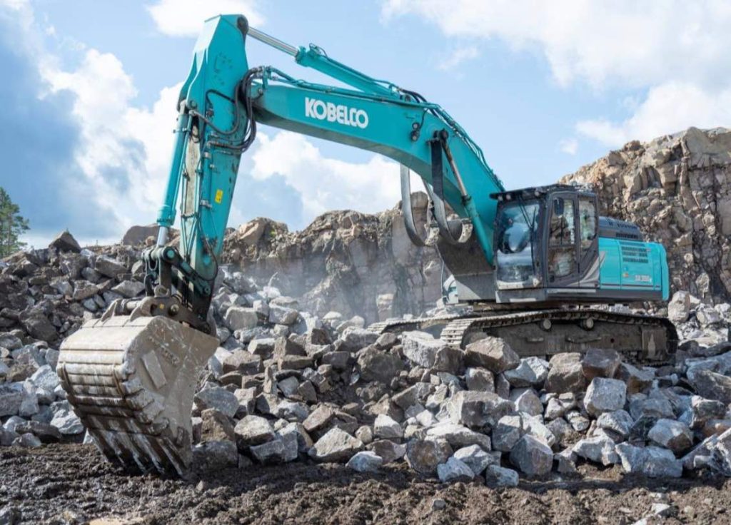 noticias maquinaria La excavadora Kobelco SK350LC-11E