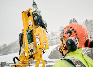 noticias maquinaria Mecaplus presenta su soporte para taladros con control remoto