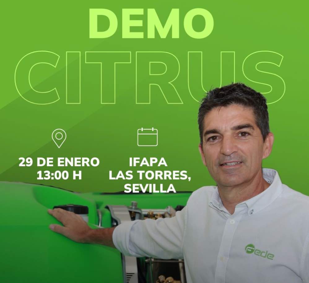 noticias maquinaria Pulverizadores Fede Presenta KFAST Concept en DEMOCITRUS