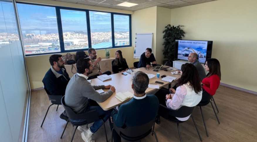 noticias maquinaria Reunión de objetivos de ventas 2025 en Coalci Rent