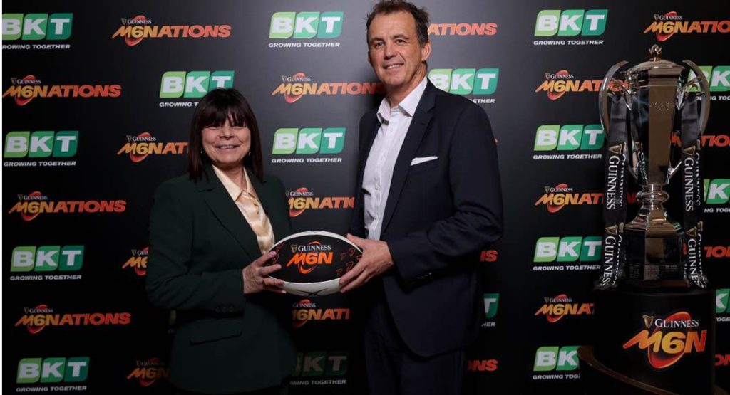 noticias maquinaria Six Nations Rugby y BKT anuncian una nueva alianza a largo plazo